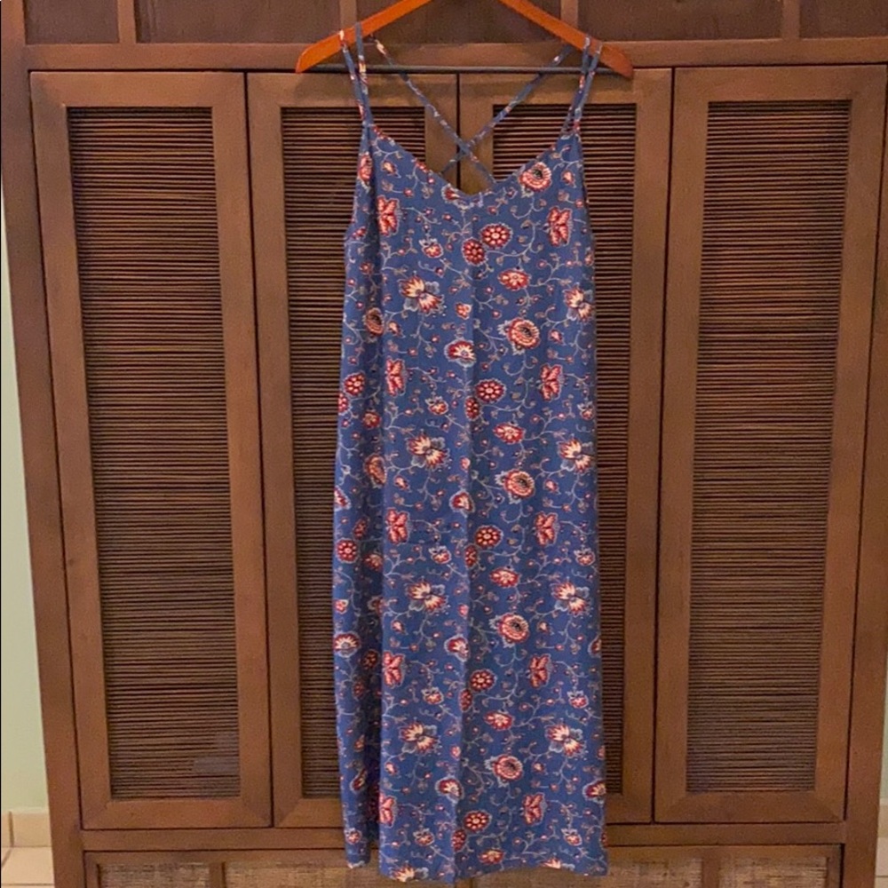 Blue Midi Dress
